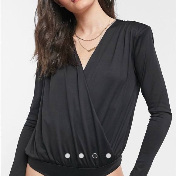 Wrap bodysuit BNWOT - Picture 3 of 4